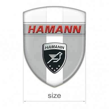 Hamann Emblem Exterior Grey White with White Band Decoration 