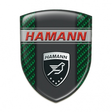 Hamann Resin Sticker Green carbon Edition 