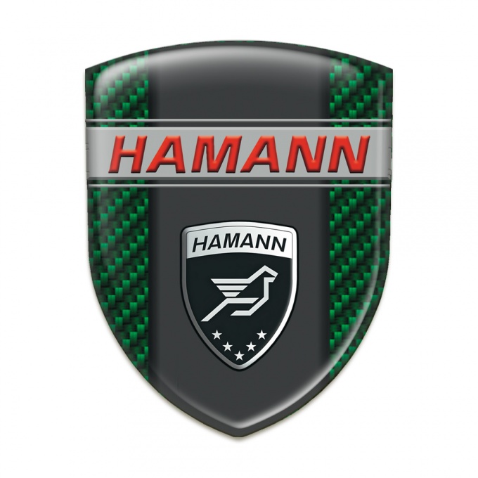 Hamann Resin Sticker Green carbon Edition 