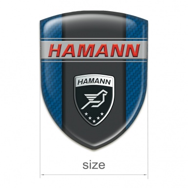 Hamann Tuning Badge Navy Blue carbon Edition 