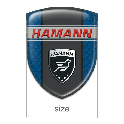 Hamann Tuning Badge Navy Blue carbon Edition 