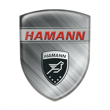 Hamann 3D Gel Emblem Polished Metal Effectt Variant 