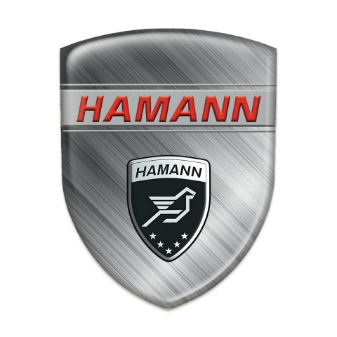 Hamann 3D Gel Emblem Polished Metal Effectt Variant 