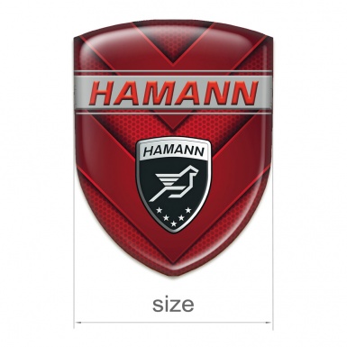 Hamann Emblem Interior Red V Shape elements Variant 