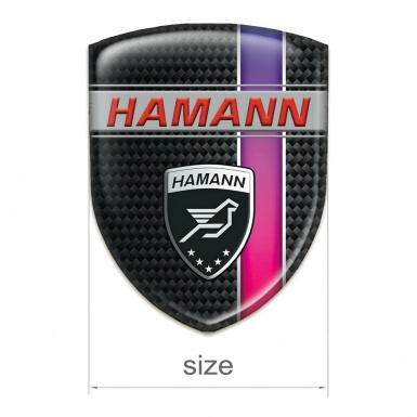 Hamann Tuning Badge Dark Base with Purlke Band Design 