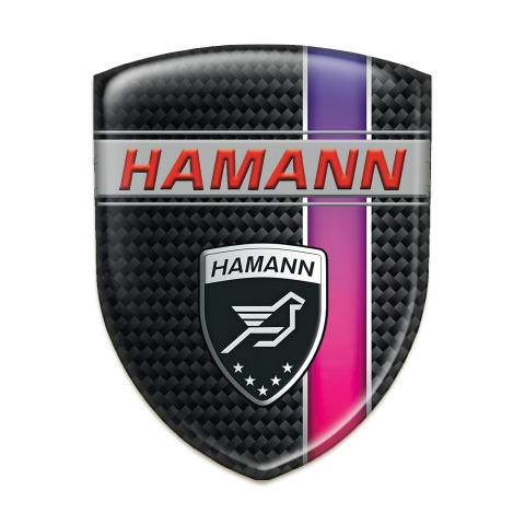 Hamann Tuning Badge Dark Base with Purlke Band Design 