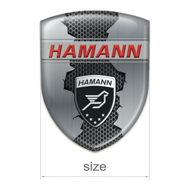 Hamann Car Interior Badge Torn Metal Variant 