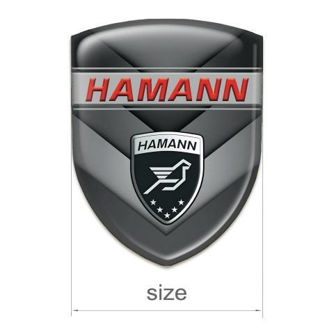 Hamann Silicone Shield Grey Black V Shape elements 
