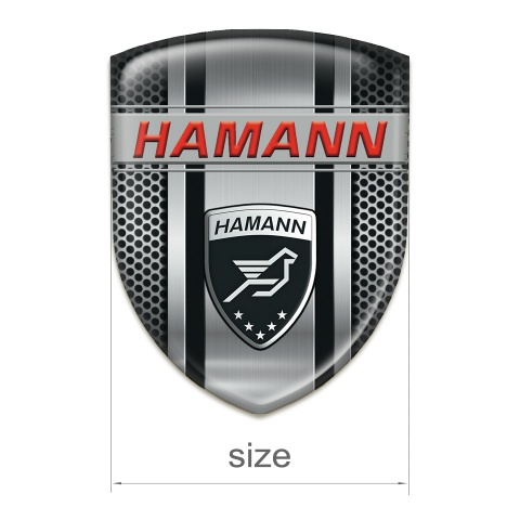 Hamann Logo Emblem High Quality Metal Design 