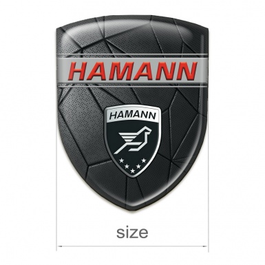 Hamann Resin Sticker Black Mosaic Variant 