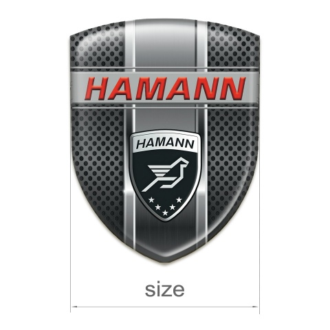 Hamann Emblem Interior dark Perforated Metal Variant 