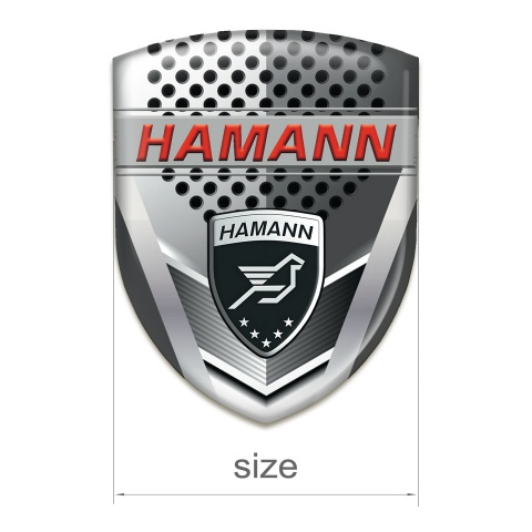 Hamann Car Interior Badge Metal Shield Effect Variant 