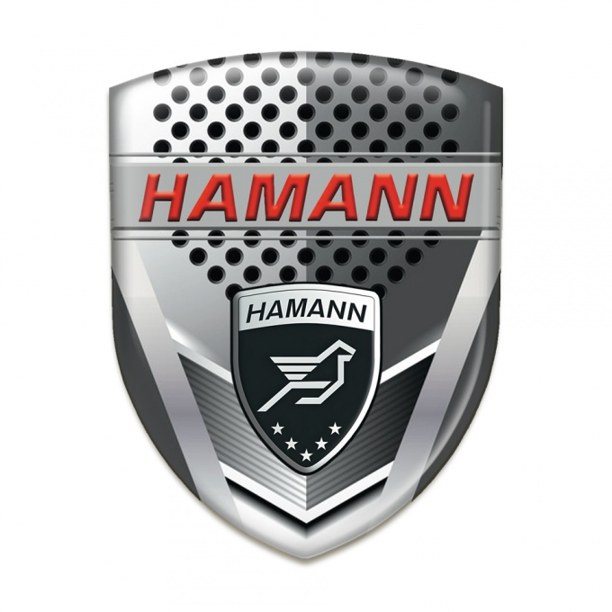 Hamann Car Interior Badge Metal Shield Effect Variant 
