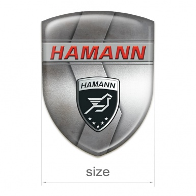 Hamann Resin Sticker Metal S Shape Variant 