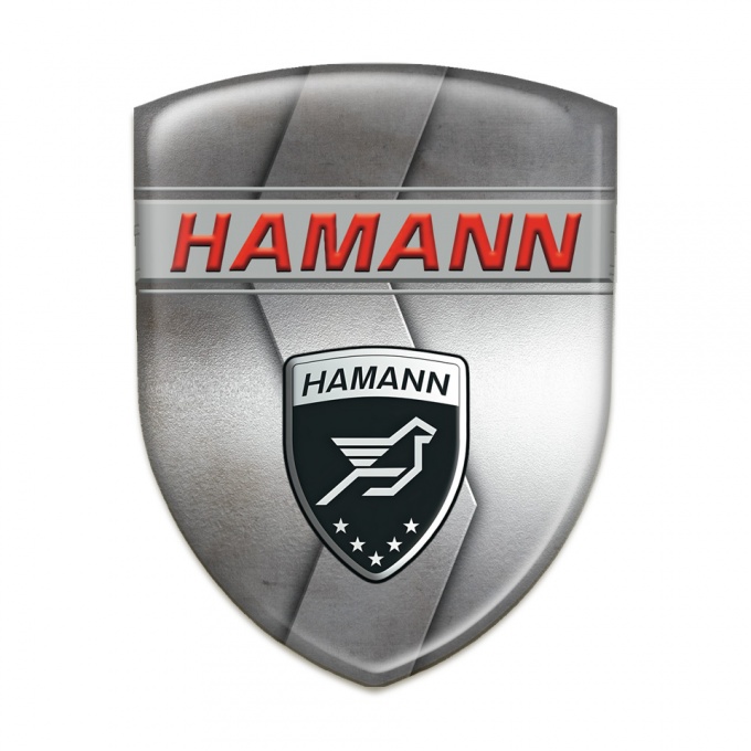 Hamann Resin Sticker Metal S Shape Variant 