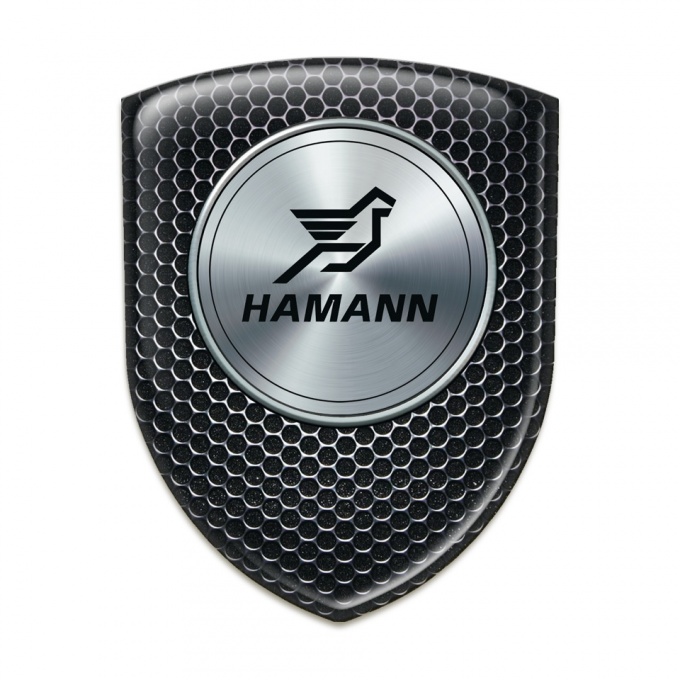 Hamann Silicone Shield Perforated Steel with Round Logo 