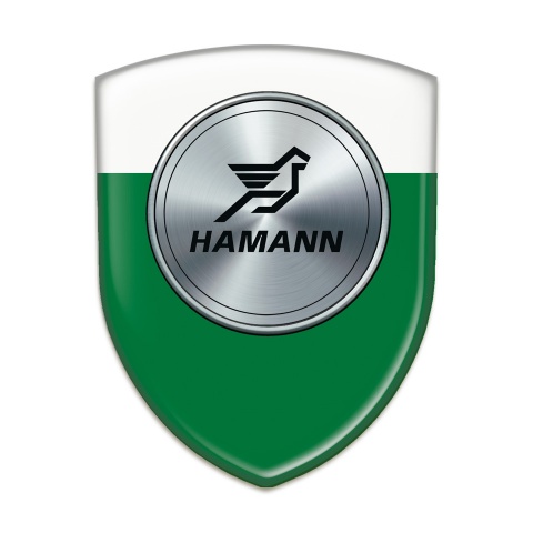 Hamann Tuning Badge  Green White Print 