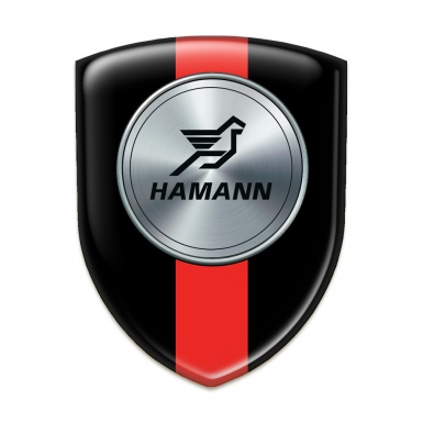 Hamann Silicone Shield Black with Red Ribbon Print 