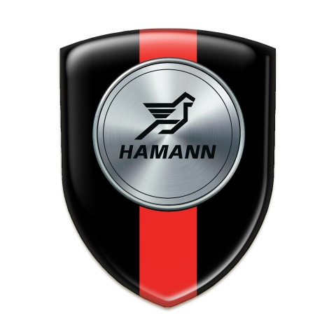 Hamann Silicone Shield Black with Red Ribbon Print 