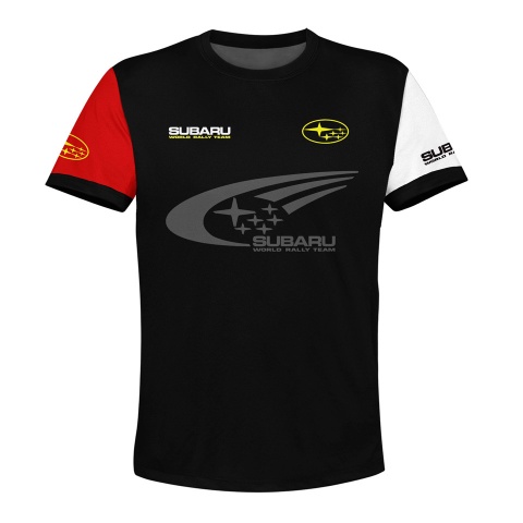 Subaru T-shirt World Rally Team Black