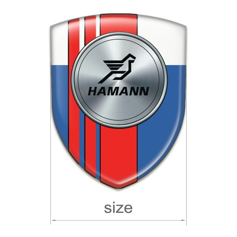 Hamann Emblem Interior Blue White with Red tapes Version 