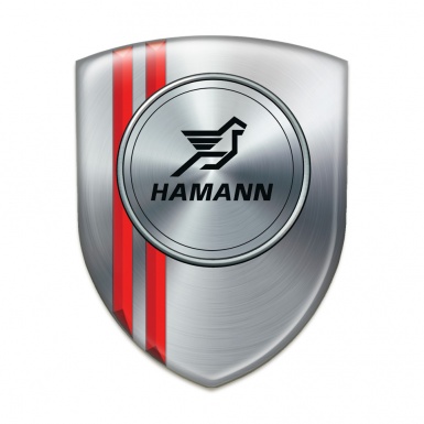 Hamann Silicone Shield Silver with Red Lines Version 