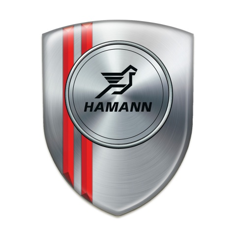 Hamann Silicone Shield Silver with Red Lines Version 