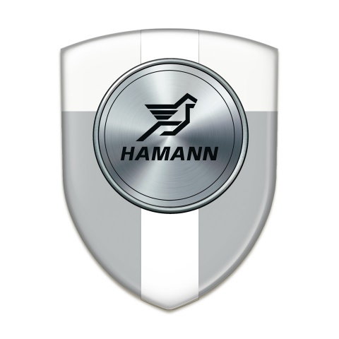 Hamann Emblem Exterior Grey White with White Tape Version 