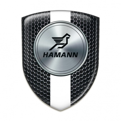 Hamann Silicone Shield Perforated Steel with White Band Version 