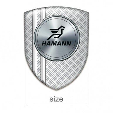 Hamann Emblem Exterior Mesh Effect with White stripes Model 