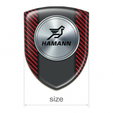 Hamann Emblem Interior Red Carbon Model 