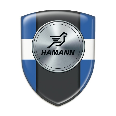 Hamann Auto Emblem Blue with White Band Model 