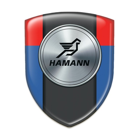 Hamann Self Adhesive Car logo Emblem Blue Red Model 