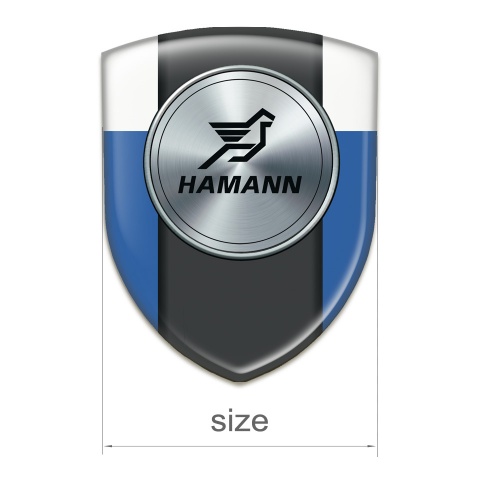 Hamann Silicone Shield Blue White Model 
