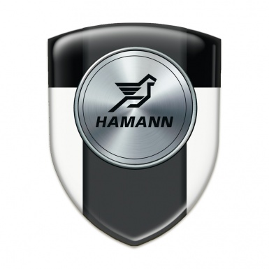 Hamann Silicone Emblem White Black Model 