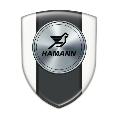 Hamann Car Interior Badge White Model 