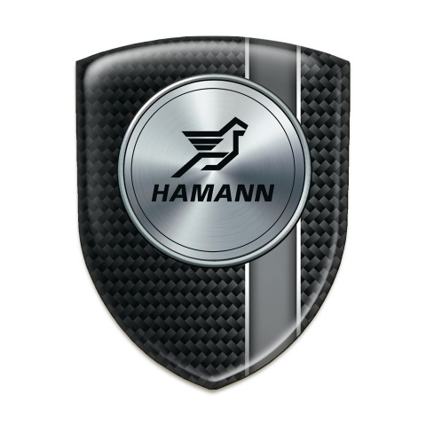 Hamann Logo Emblem Black with Grey Band Model 