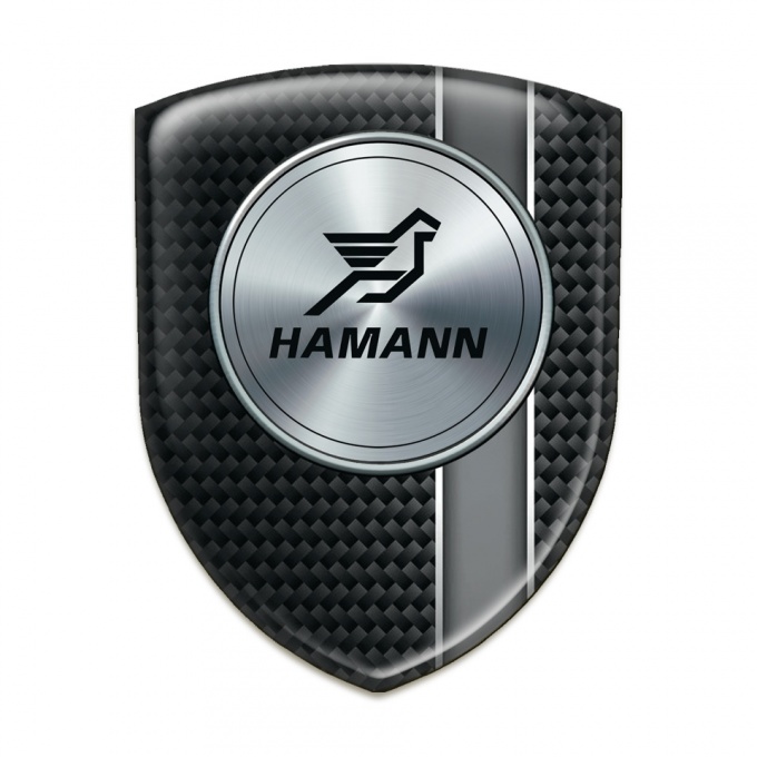 Hamann Logo Emblem Black with Grey Band Model 