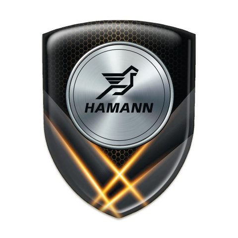 Hamann Tuning Emblem Orange Crossed Lights model 