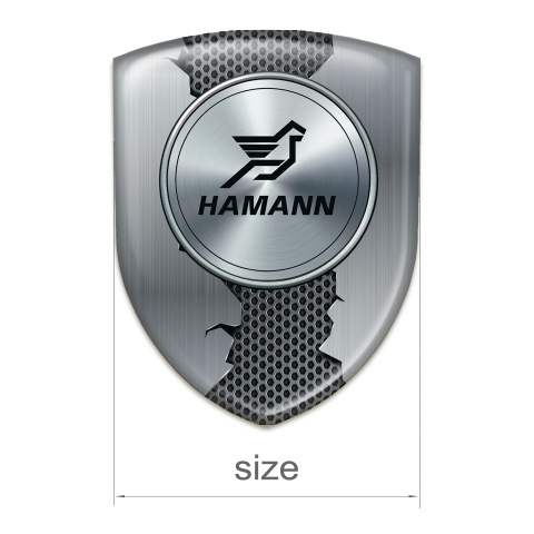 Hamann Tuning Emblem  Torn Metal Model 