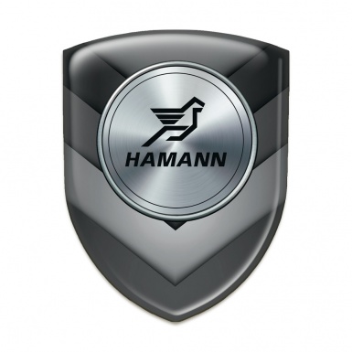 Hamann Silicone Emblem grey Black V Shape Elements Model 