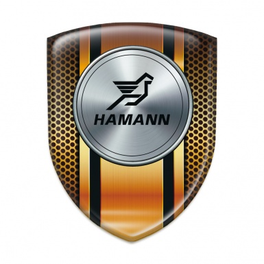 Hamann 3D Gel Emblem Copper Stylish design 