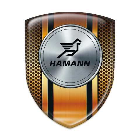 Hamann 3D Gel Emblem Copper Stylish design 