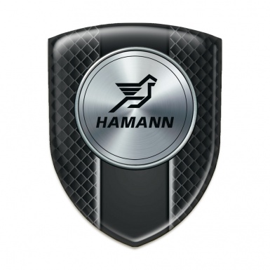 Hamann Self Adhesive Car logo Emblem Dark Mesh Model