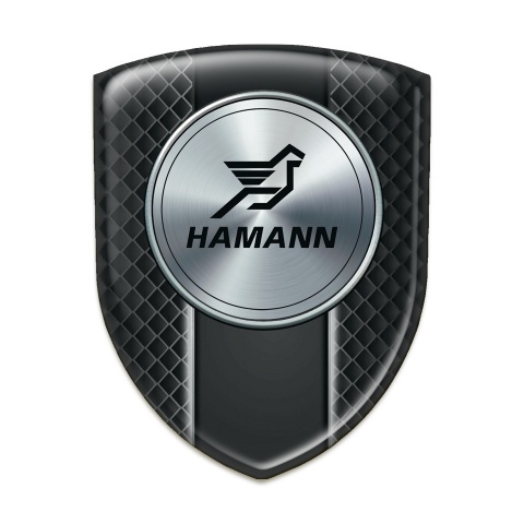Hamann Self Adhesive Car logo Emblem Dark Mesh Model