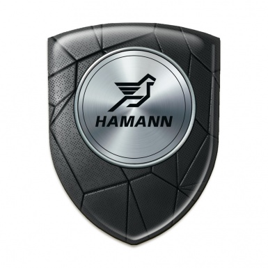 Hamann Silicone Car Decal Badge Black mosaic Model 