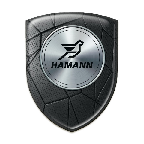 Hamann Silicone Car Decal Badge Black mosaic Model 