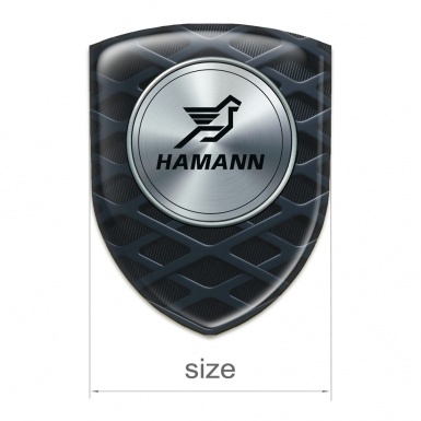 Hamann Silicone Badge 3D grid Model 