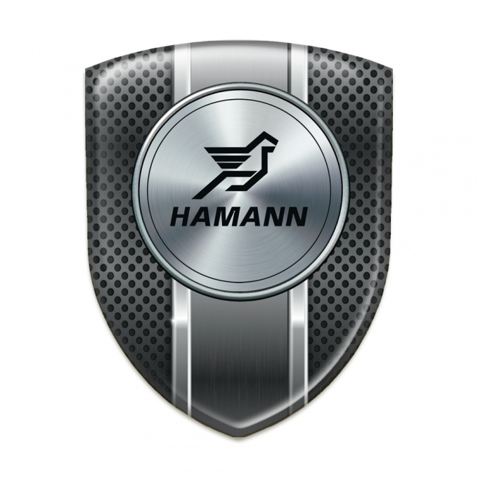 Hamann Logo Emblem dark Mesh Model 