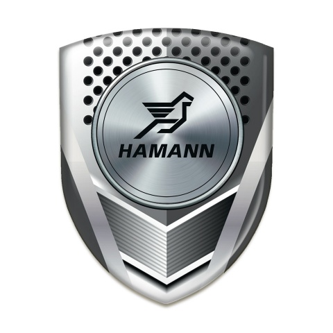 Hamann Self Adhesive Emblem Logo Metal Shield Model 